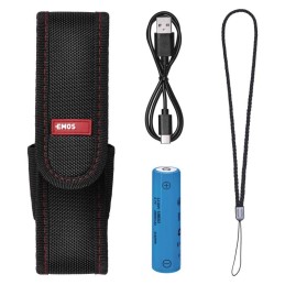 CREE LED įkraunamas metalinis žibintuvėlis Ultibright 80, 600lm