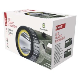 Įkraunama LED nešiojamoji lempa 10 W, 380 lm, LED+ COB LED