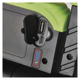 Įkraunamas COB LED darbo lempa prožektorius 2000 Lm, 8000 mAh