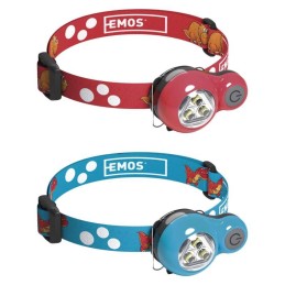 Headlamp for children DINO 12lm, 2xCR2032