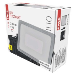 LED Floodlight ILIO, 31W, black, neutral white