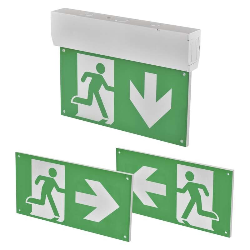 LED emergency light EXIT 3W 900mAh 3h MT