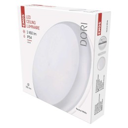 LED lubų ir sienų šviestuvas DORI IP54 24,5 W 2450 lm 280×55 neutraliai baltas