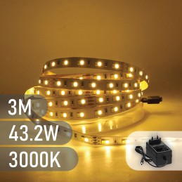 Soe valge LED Riba Komplekt 60LED/m, IP65, 3m, Spector Light