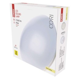 LED lubų ir sienų šviestuvas CORI IP44 32W 2560lm 410×115 šilta balta