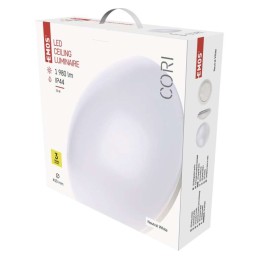 LED lubų ir sienų šviestuvas CORI IP44 22W 1980lm 410×115 neutraliai baltas