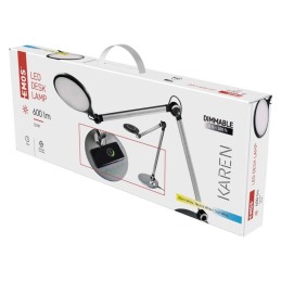 LED Laualamp 10W, CCT, dimmerdatav, juhtmevaba laadijaga