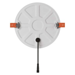 LED panelė, įmontuojama, 185 mm, 19 W, 1700 lm, IP65, neutrali balta