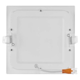LED panelė, įmontuojama, 170x170, 12,5 W, 1050 LM, IP40/IP20, neutrali balta W