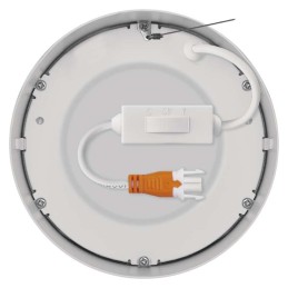 LED plokštė, montuojama ant paviršiaus, CCT 120 mm, 7,6 W, 680 LM, IP40/IP20, 3000 K/3500 K/4000 K W