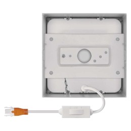 LED plokštė, montuojama ant paviršiaus, CCT 120x120, 7,6 W, 680 LM, IP40/IP20, 3000 K/3500 K/4000 K W