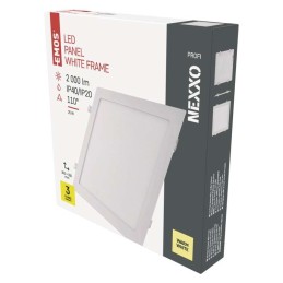 LED-paneeli upotettu 300x300 25W 2000LM IP40/IP20 lämmin valkoinen W