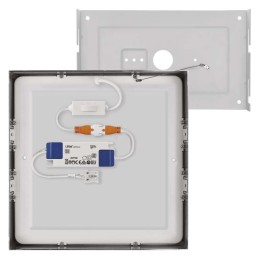 LED plokštė, montuojama ant paviršiaus CCT 225x225 21W 1900LM IP40/IP20 3000K/3500K/4000K S