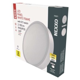 LED plokštė, montuojama ant paviršiaus, CCT 300 mm, 28,5 W, 2700 LM, IP40/IP20, 3000 K/3500 K/4000 K W