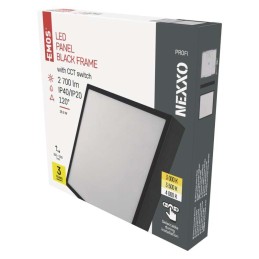 LED plokštė, montuojama ant paviršiaus, CCT 300x300, 29 W, 2700 lm, IP40/IP20, 3000 K/3500 K/4000 K B