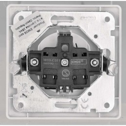 SCHUKO lizdas, baltas