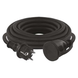Rubber extension cable IP44 SCHUKO 1x 5m