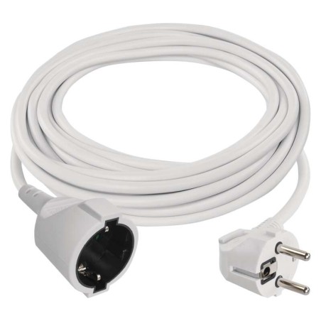 Extension lead 1x socket 5m 10A white
