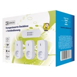 Розетки с дистанционным управлением SCHUKO белые