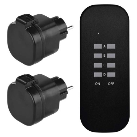 SCHUKO remote-controlled sockets IP44