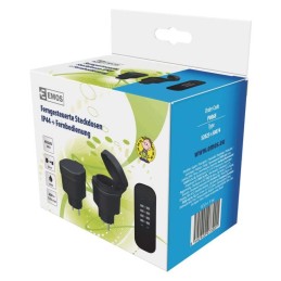 SCHUKO remote-controlled sockets IP44