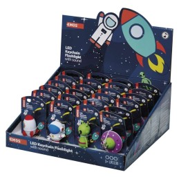 LED raktų laikiklis vaikams su garsu