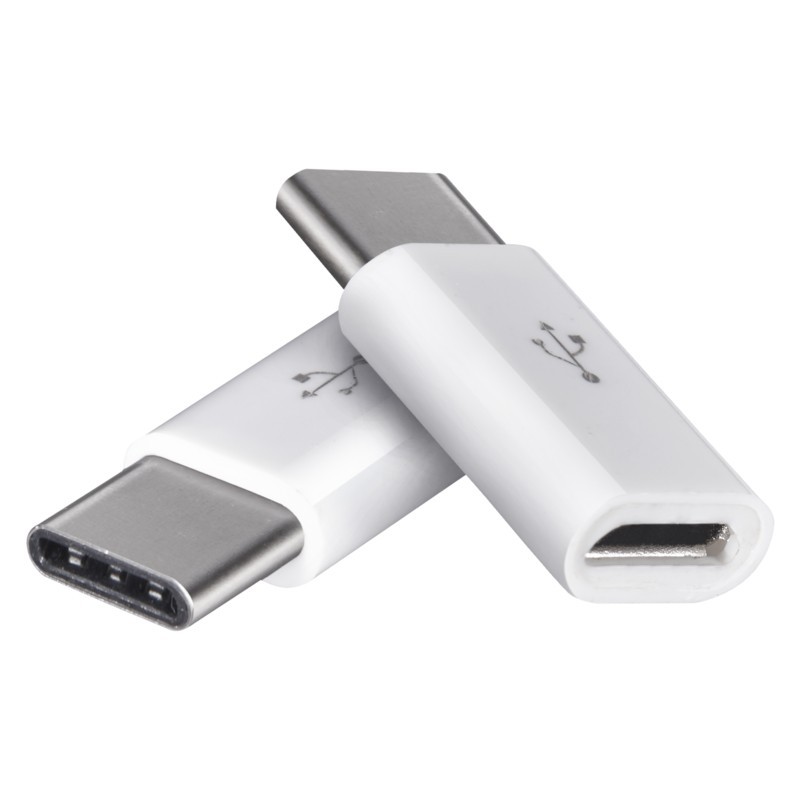 Переходник Micro USB USB-B 2.0 / USB-C 2.0 2 шт.