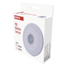 PIR motion sensor, 2000W, IP20