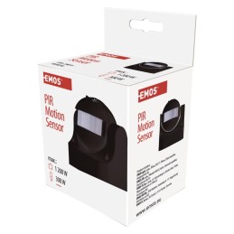 PIR-liiketunnistin, 1200W, IP44