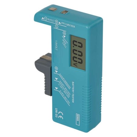 Universal battery tester LCD