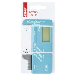 Universal battery tester LCD