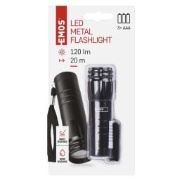 Mažas COB LED žibintuvėlis 3 W, 100 lm, 3×AAA | Ledvalgustid.ee e-parduotuvė