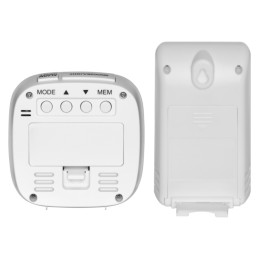 Digital wireless thermometer alarm clock E0127