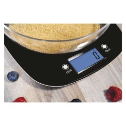 Skaitmeninės virtuvės svarstyklės 5 kg EV025 juodos spalvos