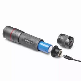 Ladattava metallinen taskulamppu CREE LED Ultibright 90, 1200 Lm.