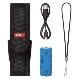 Rechargeable metal torch CREE LED Ultibright 90, 1200 Lm