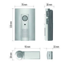 Беспроводной дверной звонок DC P5712