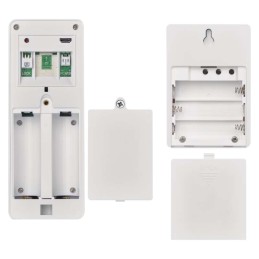 Vaizdo durų skambutis „GoSmart“ Wi-Fi baterija saulės baterija