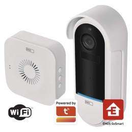 GoSmart Wireless battery-powered video doorbell IP-15S with Wi-Fi