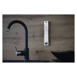 Цифровые складные компактные кухонные весы 5 кг EV028 белый