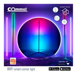 Smart RGB LED Floor/ Corner light 140cm music mode