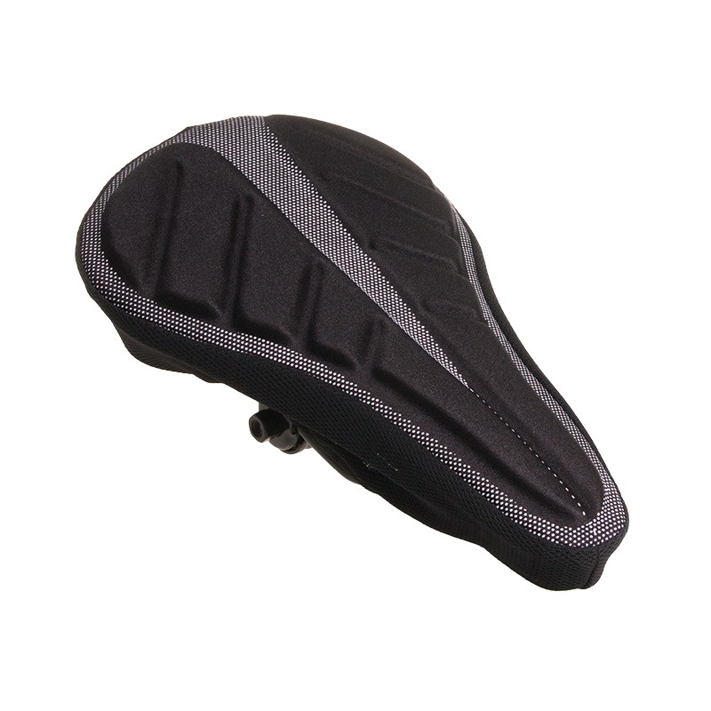 Aftermarket saddle cover with gel, pattern