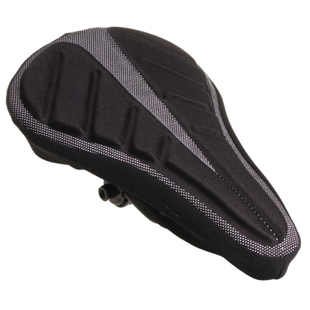 Aftermarket saddle cover with gel, pattern