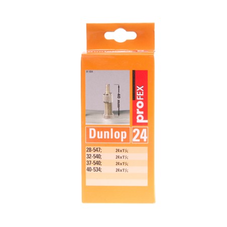 Велосипедная внутренняя труба DUNLOP 24" X 1 1/8 - 1 1/2