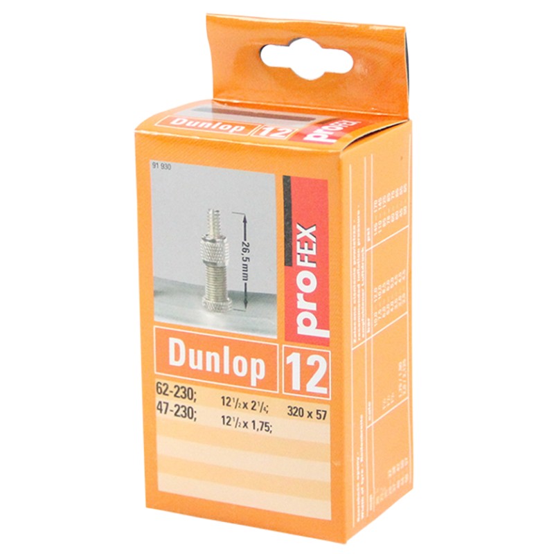 Втулка велосипедная внутренняя DUNLOP 12'' 1/2X 2 1/4