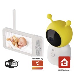 Детская камера наблюдения /ночник EMOS Go SMART GUARD вращающийся + монитор