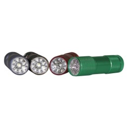 Metallist väike LED taskulamp 50 lm, 3×AAA