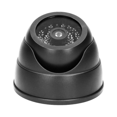 Paslėpta kamera CCTV su mirksinčiu diodu MINI juoda