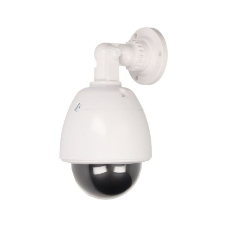 Dummy camera wall/ceiling adjustable flashing diode white