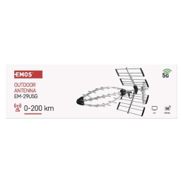 Digi TV Outdoor Antenna EMOS, 0-200 km DVB-T2